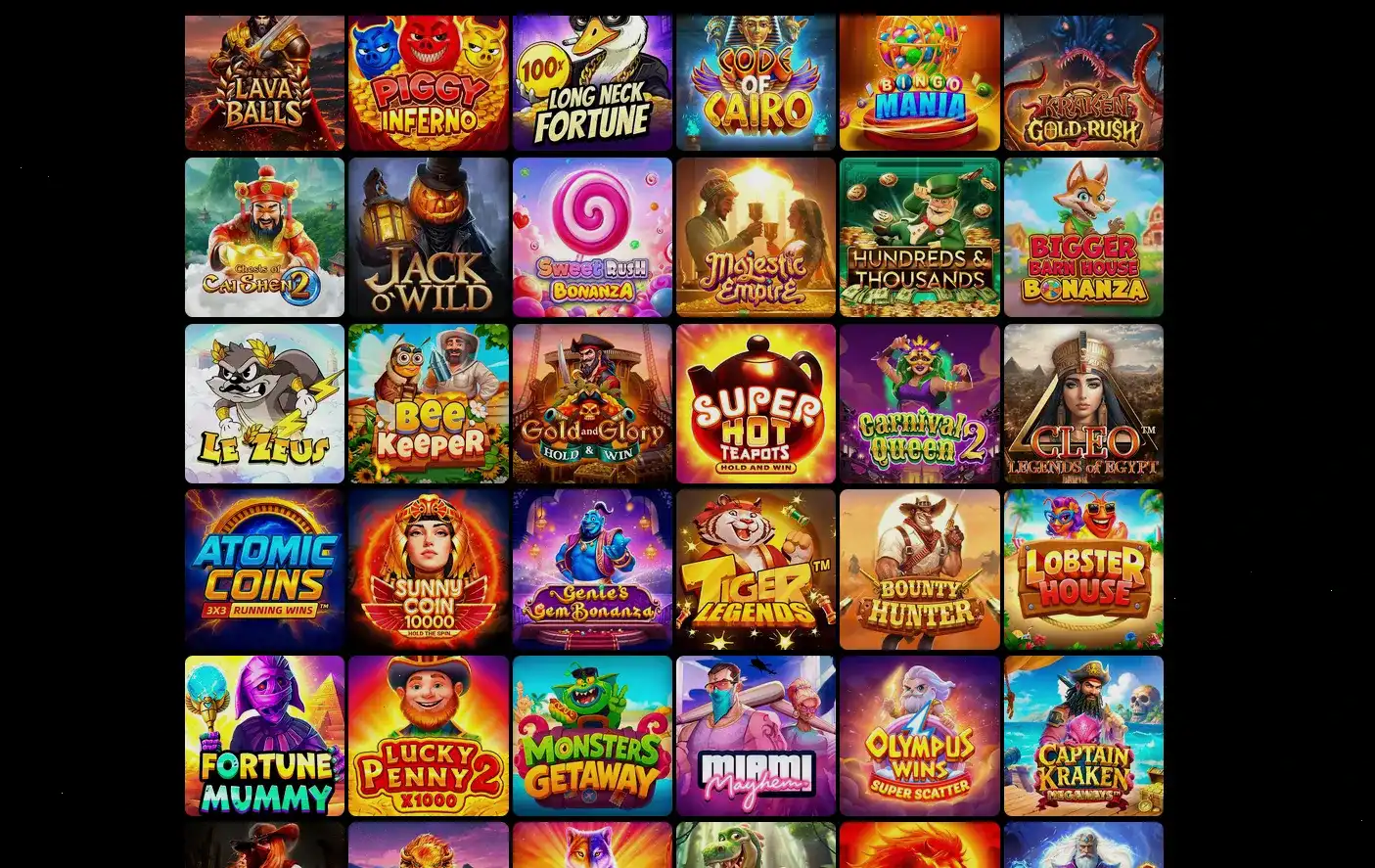Мобильная версия Selector casino